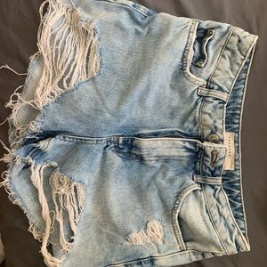 Topshop Mom High Waisted Shorts Size 6